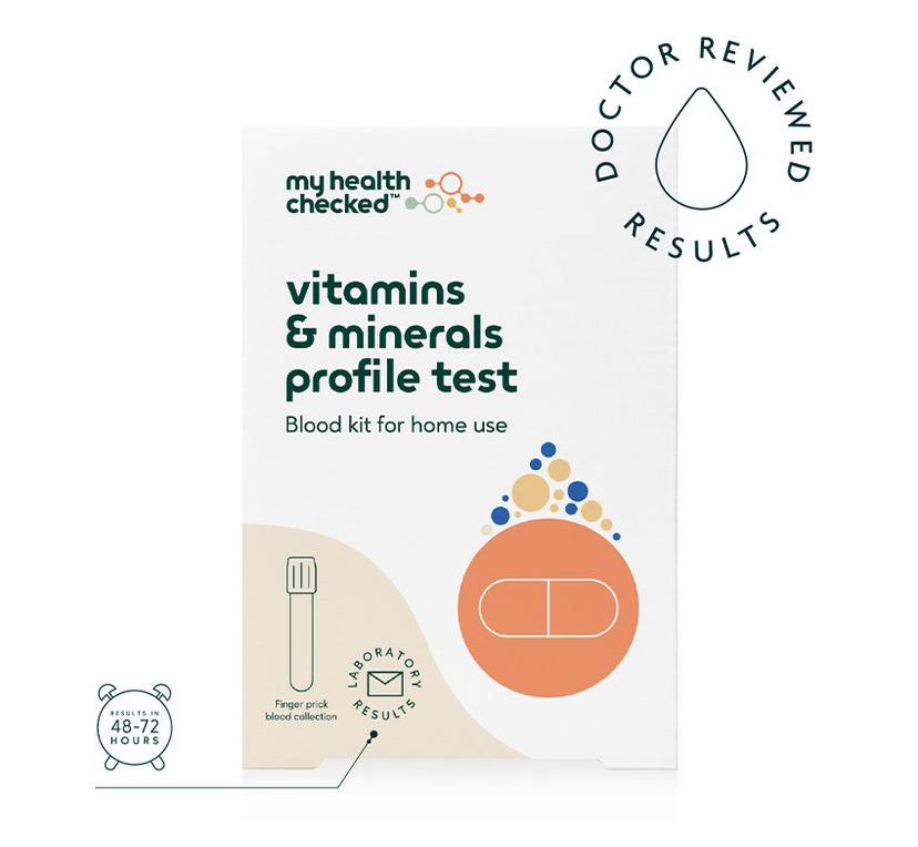 Vitamins & Minerals Profile Blood Test